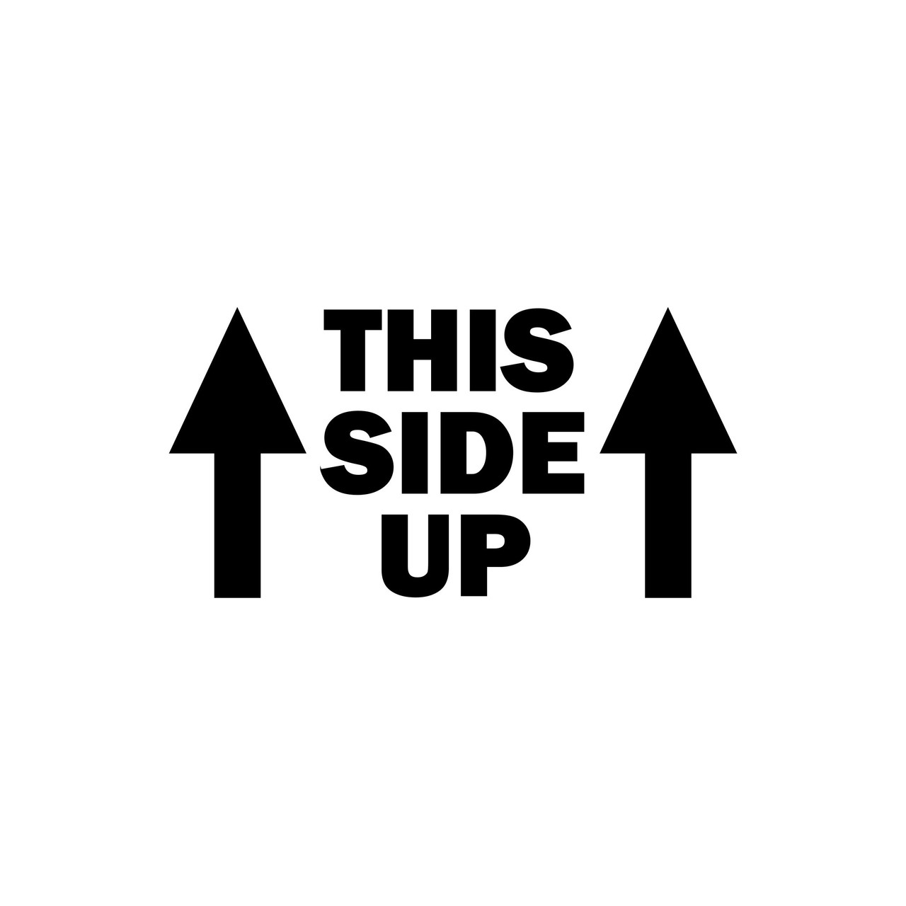 THIS SIDE UP 5" or 10" Vinyl Decal Sticker - Jeep Off Road Truck ATV