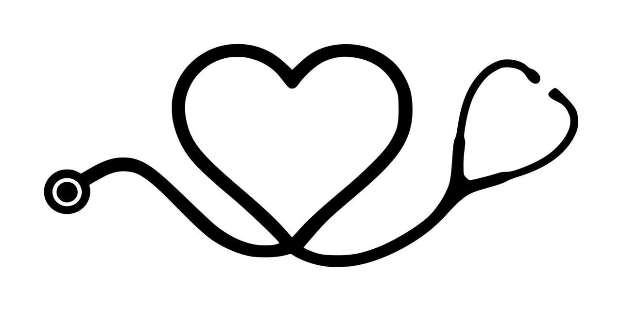 stethoscope heartbeat svg