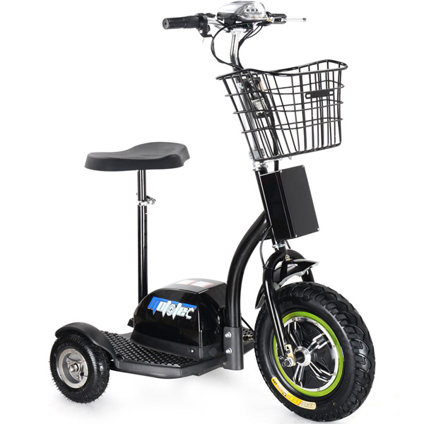 mototec 500 watt three wheel electric scooter