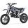 Blue. MotoTec 50cc Demon Kids Gas Dirt Bike. Blue