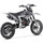 MotoTec 50cc Demon Kids Gas Dirt Bike. Ehite