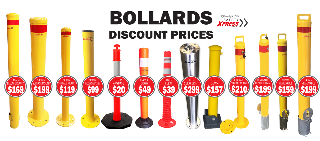 Wheel Stops and Bollards Melbourne Safety Xpress Online