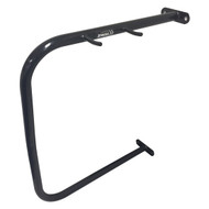 Wall Mount Bike Rack - Black Powder Coated Galvanised Steel - Depth: 600MM W: 125MM H: 700MM