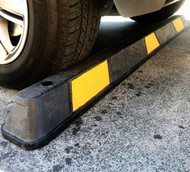 Ultimate Wheel Stop - Rubber - With Fixings