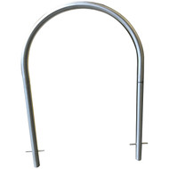 Bike Rack - Stainless Steel Hoop In-Ground