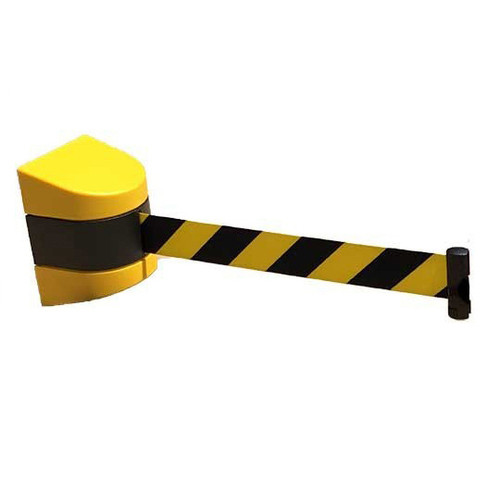 Wall Mounted Retractable Safety Barrier 9 Metre Safety Xpress