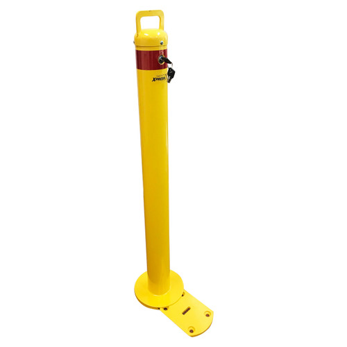 Removable 90MM Surface Mount Slider Type Bollard Keyed Alike Safety