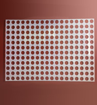 Tactile Indicator Single Stud Flat Back Template 1200MM x 600MM