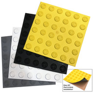 Tactile Indicator 'Peel & Stick' - TGSI Hazard Tile 