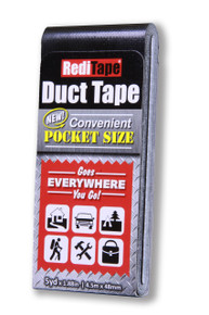 Black Pocket Size Duct Tape