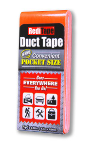 Fluorescent Orange Pocket Size Duct Tape