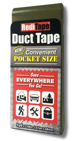 Olive Drab Green Pocket Size Duct Tape
