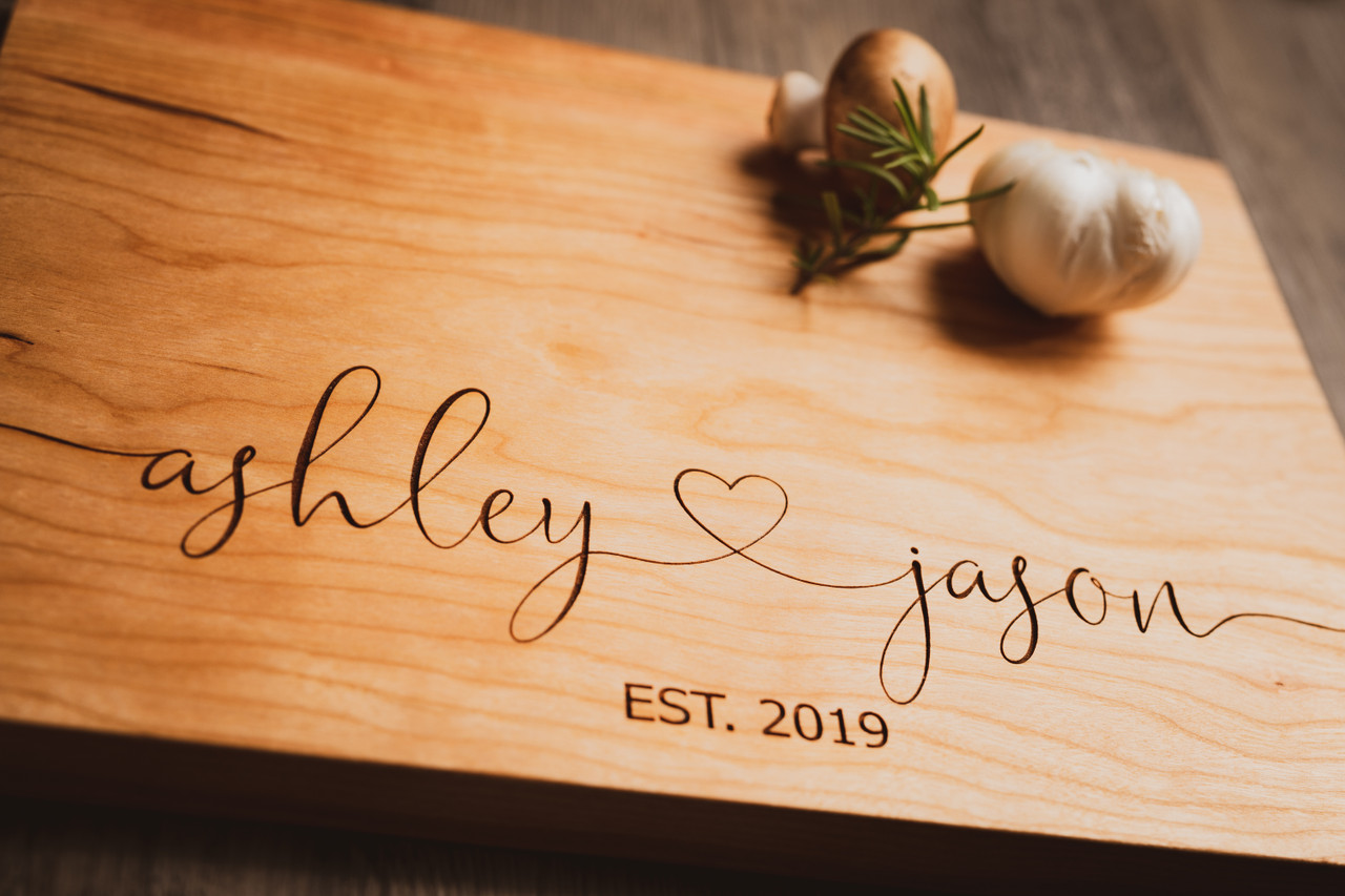 personalized cutting boards for wedding gifts
