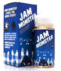Jam Monster - Blueberry - 100ml (Blueberry Jam, Butter, Toast)