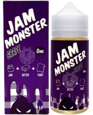 Jam Monster - Grape - Grape Jam Butter and Toast -  100ml 80VG/20PG