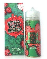 Nomenon - Stranomenon or ICED - 120ml bottle - Hard strawberry candy with a gooey center. 70/30 VG PG 