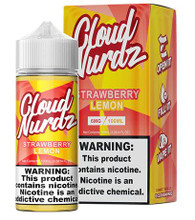 Cloud Nurdz - Strawberry Lemon - Strawberry and lemon nurdz candy - 100ml bottle 70/30 VG/PG (also available on ice)