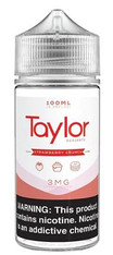 Taylor Flavors - Strawberry Crunch - 100ml - Strawberry vanilla bean ice cream sandwiched between two golden brown cookies. 70/30 VG/PG