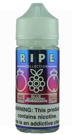 Tangy blue razzleberry with hints of sweet pomegranate.
