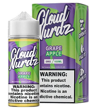 Just like your childhood candy favorite. Sweet purple grape blended with tangy green apple.