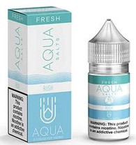 Aqua Salts - Rush - 30ml - Deliciously sweet and slightly tart blue raspberry vape. 35mg or 50mg