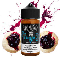 Sad Boy - Blueberry Jam Cookie - 100ml - Baked cookies filled and topped with a generous helping of blueberry jam. 70/30 VG/PG