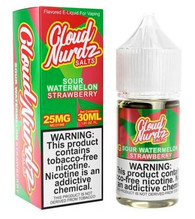 Tart and sour notes work with the sweetness of the watermelon and strawberry to create a perfect all-day vape.
