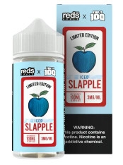 Blue Raspberry Slushie taste that perfectly complements the juicy sweet red apple flavor.