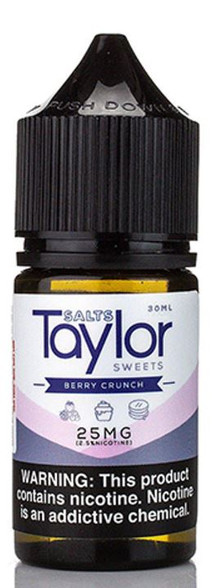 Berry Crunch by Taylor Flavors a sweet cream ice cream is laced with a mix of ripe berries and loaded into a delightful sugar cookie sandwich.