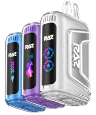 The Geek Vape RAZ TN9000 Vape Disposable is a modern marvel in the world of vaping. Combining functionality and style, it stands out among other disposable vapes. With a generous 12mL pre-filled e-liquid tank, it offers a wide range of flavor experiences. The e-liquid contains a strong 5% (50mg) nicotine level, providing a satisfying hit with every puff.
What sets the RAZ TN9000 apart is its powerful 650mAh Type-C rechargeable vape battery, ensuring long and uninterrupted vaping sessions. With about 9000 puffs per device, it promises exceptional longevity for a disposable. The device also features a large 0.96" HD display screen, allowing users to monitor battery levels and e-liquid status, enhancing the vaping experience.
You can also customize your TN9000, featuring an adjustable airflow system and mesh coil technology, providing an optimal vaporization for every flavor. Safety is a priority with built-in short-circuit and overcharging protection mechanisms, offering a worry-free vaping experience

Features:

12ml Pre-Filled E-Liquid
5%(50mg) Nicotine Strength
650mAh Rechargeable Built-in Battery
USB Type-C Port (not included)
Approximately 9000 Puffs
Mesh Coil
Draw-Activated
MTL Vaping
Mega 0.96" HD Display Screen
Vaping Animation
Charging Animation
Adjustable Airflow
Short-Circuit Protection
Overcharging Protection
E-Liquid Indicator
Battery Indicator