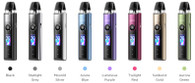 Geekvape Wenax Q Pro Pod System Kit sets a new standard for luxury and smart vaping. This upgraded version of the Wenax Q Kit features increased e-juice capacity and a more robust battery, all within a stylish golden exterior. It includes a large LED screen that shows output power and pod resistance, utilizing advanced pod detection technology. Experience an elevated vaping experience with the sophisticated and high-quality Geekvape Wenax Q Pro Pod Kit.

Parameters
- Dimensions: 119.46 x 26.00 x 17.99mm
- Weight: 64.66g
- POWER AND BATTERY
- Battery Capacity: 1200mAh
- Charging: Type-C, 5V2A
- Pod Capacity: TPD & 2ml
- Resistance: 0.6ohm/0.8ohm/1.2ohm/0.4ohm (COMING SOON)

Features

- 30W Max Output
- Haptic Touch
- 0.96" Smart Screen
- 3-Level Airflow Adjustments MTL To RDL
- Anti-drop Bottom
- Compatible with Geekvape Q Cartridges
- 1200mAh High Density Battery
- Auto-Draw & Button Activation
- Type-C 5V/2A Fast Charge

Packages
1* Device
1*USB Cable(Type-C)
2*Geekvape Q Cartridges(2ml)
(Pre-installed: 0.6ohm; Spare:0.8ohm)
1*User Manual
1* Warning card