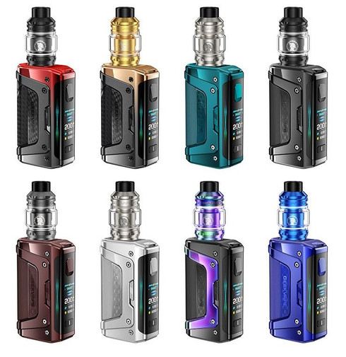 Geekvape Aegis Legend 5 Kit 200W is the ultimate vape mod for construction workers, outdoor enthusiasts, manual laborers, and on-the-go explorers. Power, durability, and control — all in one rugged device. Powered by dual external 18650 batteries (not included) and driven by the lightning-fast AS 4.0 chipset, the Legend 5 delivers up to 200W of max output with an instant 0.01s firing speed. Designed with real-life challenges in mind, its IP68 tri-proof rating offers unbeatable shock resistance, waterproofing, and dust protection — perfect for demanding environments like job sites, hiking trails, or active travel. The laser-etched metal chassis and textured grip offer a secure and stylish feel, while the upgraded 1.08” dynamic screen with customizable light strips enhances usability in all lighting conditions. Equipped with the Z Sub-Ohm Tank 2021 and compatible with Z series mesh coils, this kit is engineered for DTL vaping, rich flavor, and dense vapor. With Smart, Power, Boost, Eco, TC, and Memory modes, the Legend 5 gives you the freedom to tailor every puff — whether you need long battery life or intense cloud performance. 
Working Mode: ECO/SMART/NORMAL/CUSTOM/TC
Output Power: 5~200W
Maximum Output Current: 45A
Maximum Output Voltage: 12V
Charging Port: Type-C
Supported Resistance of Mod: 0.1~2Ω
Battery Specification: 7.4V, External Double Battery 18650(not included)
Display Screen: 1.08 Inch, TFT Color Screen
Operating Temperature: 0~45℃
Storage Temperature: -20~60℃
Relative Humidity: 45~75%RH
Cooling Mode: Natural Cooling
Size: 56mm(W)*146mm(H)