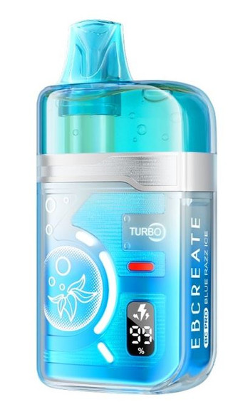 The EB CREATE BC Pro 40K is a rechargeable disposable vape with a massive e-liquid capacity, adjustable airflow, and a digital display. It is manufactured by the same company behind the popular Elf Bar line of disposable vapes, now rebranded as EB Design and EB CREATE. The "40K" in the name refers to the estimated puff count of the device. 
Key features
Massive puff count: Provides approximately 40,000 puffs on normal mode.
Large e-liquid capacity: Features a 16.5mL (or 17mL, depending on the retailer) pre-filled e-liquid tank with 5% nicotine. A transparent window lets you see the juice level.
Rechargeable battery: It has a 1000mAh rechargeable battery that uses USB-C for fast charging.
CyberTech Autofill: This is an internal system that ensures consistent flavor and prevents leaks.
Adjustable airflow: Allows you to customize the draw from a tighter mouth-to-lung (MTL) to a more open restricted-direct-lung (RDL) style.
Turbo mode: A setting that increases the vapor output for a more intense hit.
Smart display: The built-in display screen shows both the battery life and e-liquid levels. 