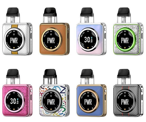 Check out the Vaporesso XROS 5 Nano, featuring an improved 1600mAh battery, 3mL pod capacity, 1.09" Touch Screen, and 29 different user themes to match your mood.

VAPORESSO XROS 5 NANO 30W POD SYSTEM FEATURES:
• DIMENSIONS: 80.1mm by 54.3mm by 22.2mm
• BATTERY CAPACITY: 1600mAh
• BATTERY CONFIGURATION: Integrated Rechargeable
• WATTAGE RANGE: 1-30W
• RESISTANCE RANGE: 0.4ohm | 0.6ohm | 0.8ohm
• DISPLAY SCREEN: 1.09" Touch Screen
• OPERATION: Draw-Activated
• OUTPUT: Adjustable Wattage
• CHARGING: USB Type-C
• POD CONNECTION: Magnetic
• POD CAPACITY: 3mL
• POD MATERIAL: PCTG
• POD SUPPORT: XROS Pods
• FILL SYSTEM: Top-Fill
• AIRFLOW: Adjustable Switch

INCLUDES:
• 1 Vaporesso XROS 5 Nano
• 1 Vaporesso XROS 5 Nano Battery
• 1 0.6ohm Mesh Pod
• 1 0.8ohm Mesh Pod
• 1 Type-C Cable
• 1 User Manual
• 1 Warranty Card
• 1 Reminder Card
• 1 Lanyard

AVAILABLE OPTIONS:
• Black Satin
• Blue Leatherette
• Color Burst
• Damascus Pink
• Damascus Silver
• Nacre
• Orange Leatherette
• Yellow Satin