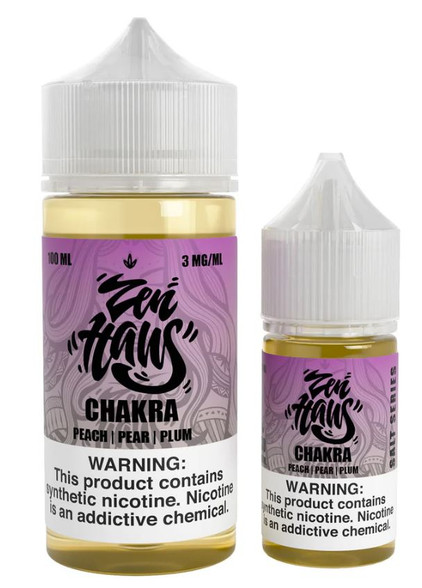 A smooth, fruity blend of ripe peach, fresh pear, and mellow plum for a bright, balanced, and satisfying vape.