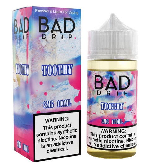 A delicious puff of sweet cotton candy and tart raspberry flavors.