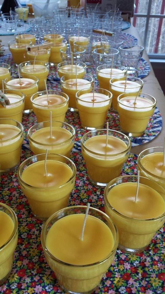 Scented deals candle favors