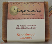 Handmade Natural Soap, Sandalwood Incense