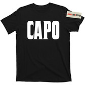 Mafia La Costra Nostra Mob Boss Capo Captain Underboss John Gotti T Shirt