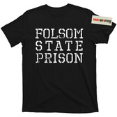 Johnny Cash Folsom State Prison San Quentin Penitentiary Live Tee T Shirt