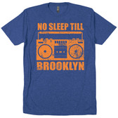 Old School Hip Hop No Sleep Till Brooklyn Soft Tri Blend T Shirt