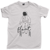 Float in Space Astronaut NASA Zero G Gravity Moon Landing Apollo 11 Tee T Shirt