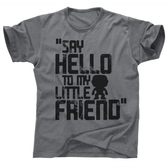 Say Hello to My Little Friend Funko Pop Pops Soda Chase Exclusive Scarface spoof Tony Montana Tee T Shirt