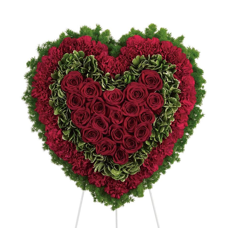 enchanted florist heart shaped