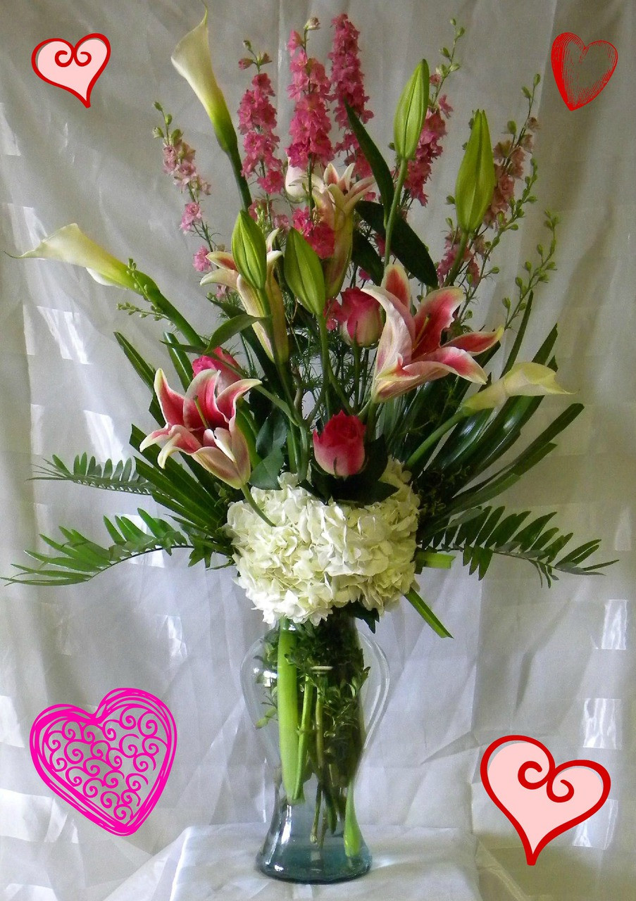 Romantic Rendezvous | Valentines Day Flower Arrangements