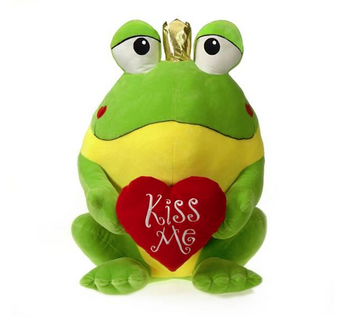 valentine's day stuffed frog