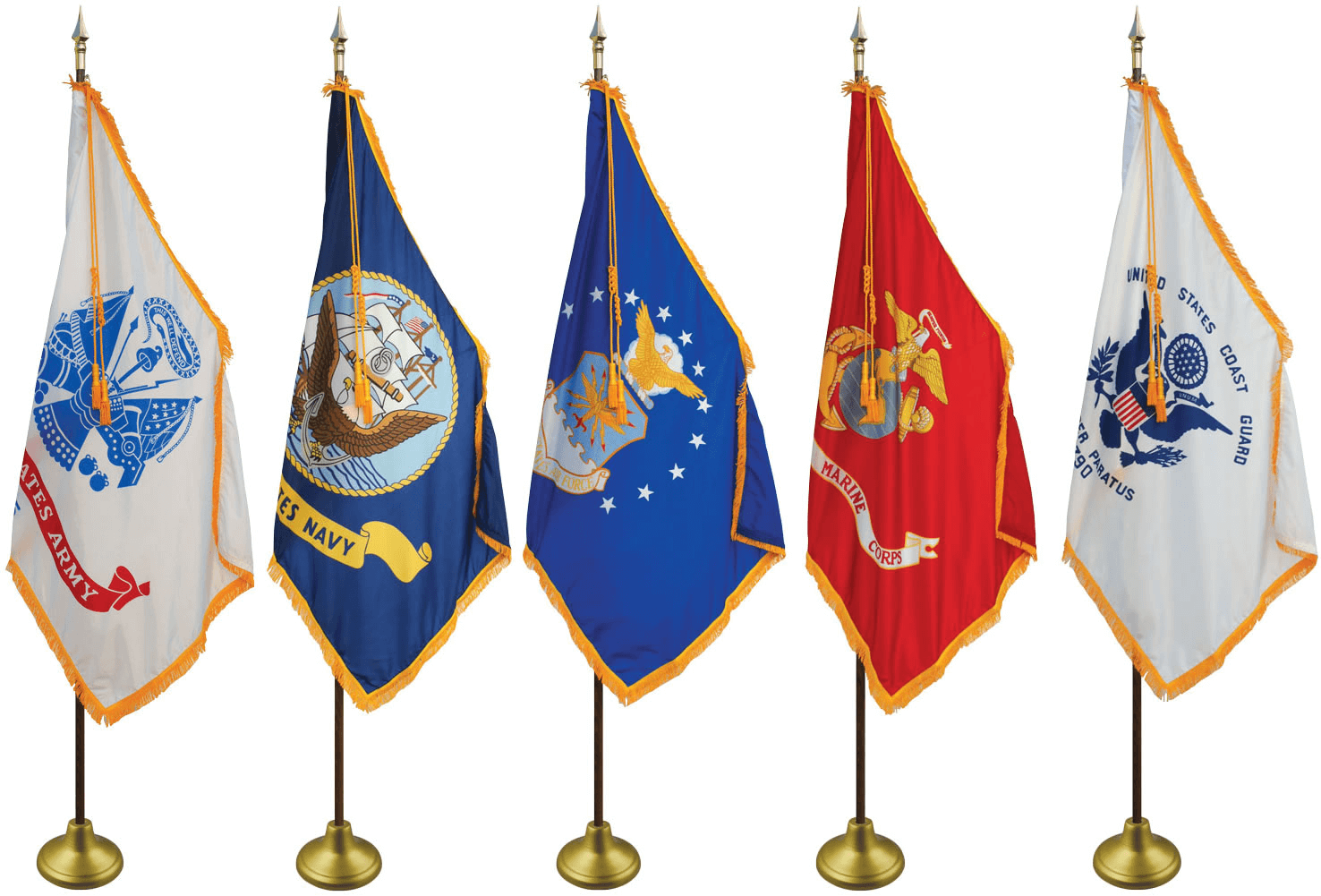 Military Indoor Flag Presentation Sets | AmeritexFlags.com