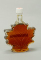 Medium Glass Maple Leaf, Amber Rich, Grade A