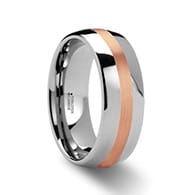 domed tungsten rings