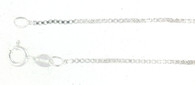 Sterling Silver Box Chain 
Approx. Dimensions: 1.3mm  
 Approx. Weight: 3.9grams
Sizes 16,18,20